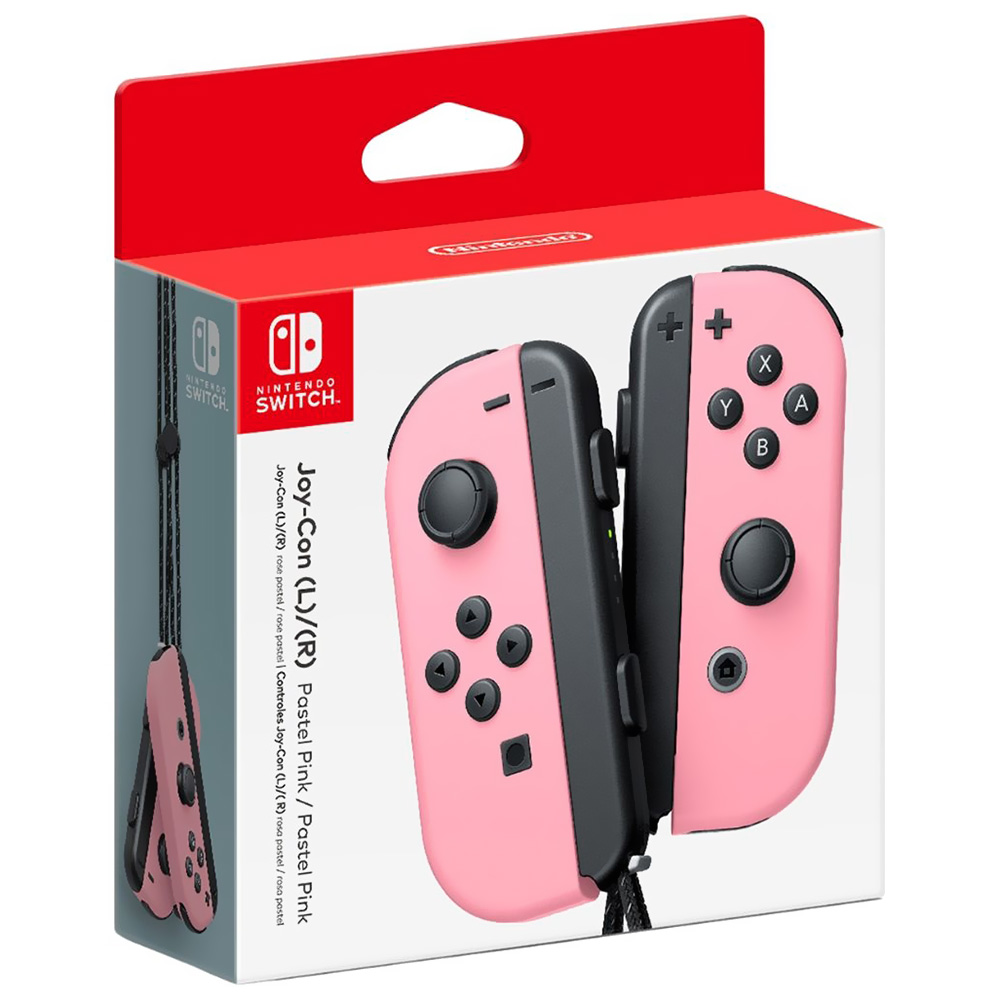 Controle Nintendo Switch Joy-Con Wireless - Rosa (HAC-A-JAYAF)