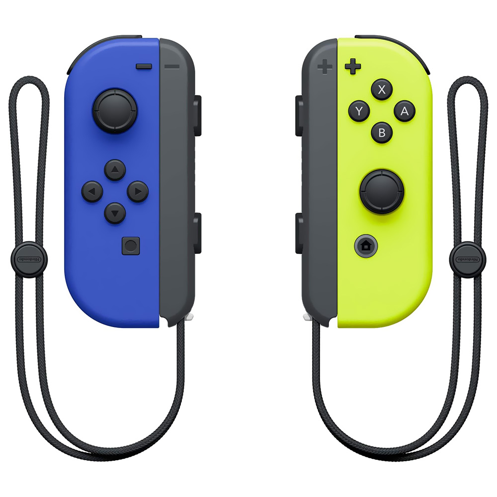 Controle Nintendo Switch Joy Wireless - Azul / Amarelo (HAC-A-JAPAA)