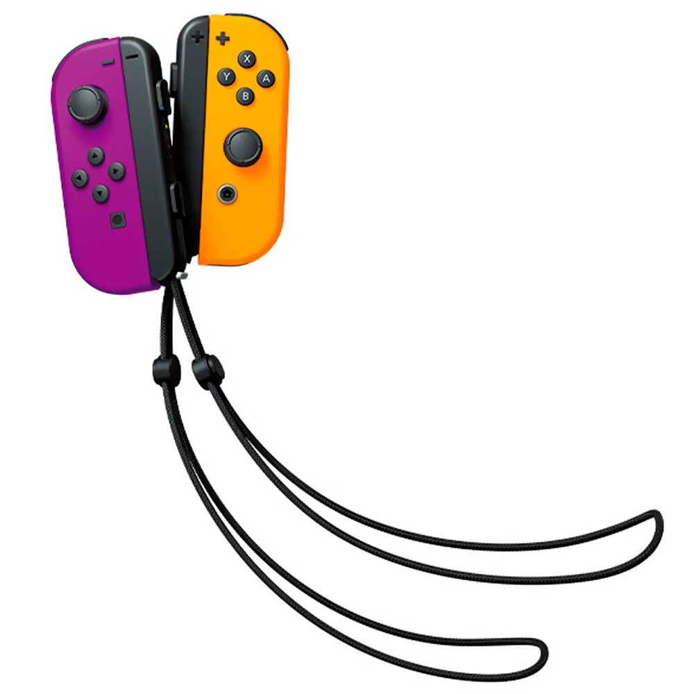 Controle Nintendo Switch Joy Wireless - Roxo / Laranja (HAC-A-JAQAA)