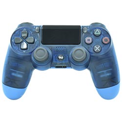 Controle Play Game Dualshock para PS4 Wireless - Azul Transparente
