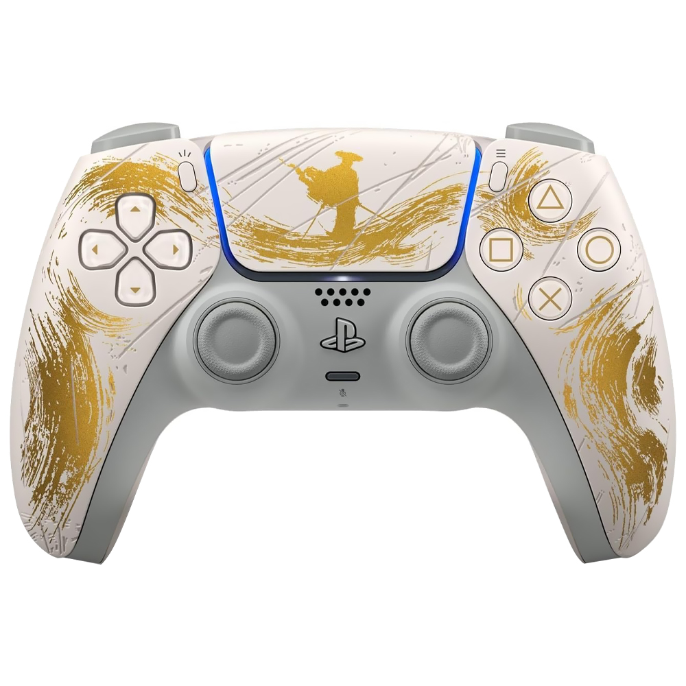 Controle Sony DualSense para PS5 Ghost Of Yotei Limited Edition - Branco (CFI-ZCT1W)