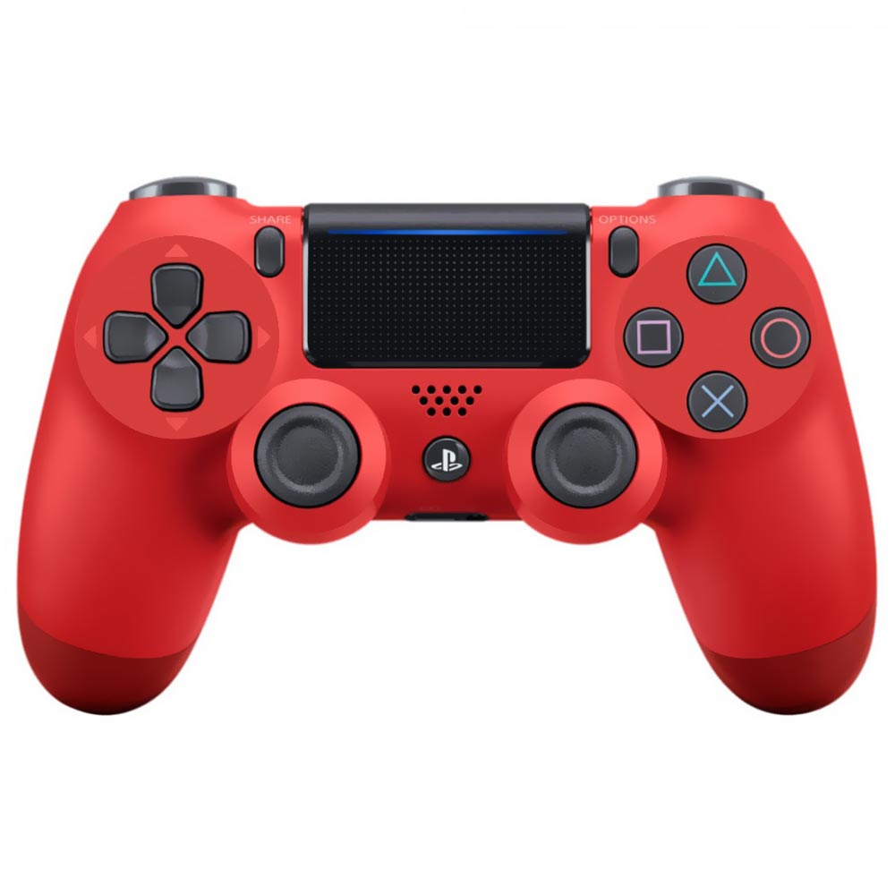 Controle Sony Dualshock 4 para PS4 - Usa Jet Vermelho (CUH-ZCT2U)
