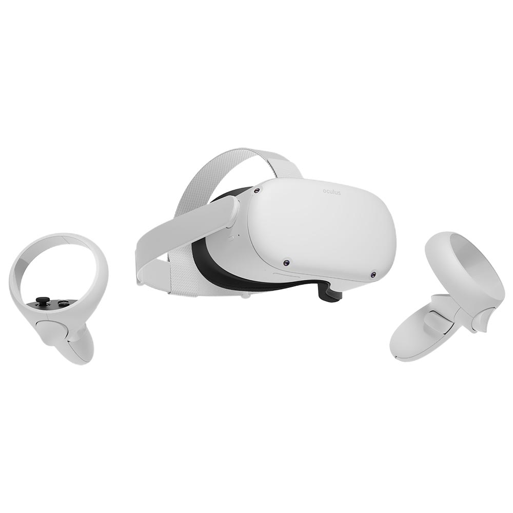 Óculos de Realidade Virtual Oculus Meta Quest 2 128GB - Branco + Resident Evil 4
