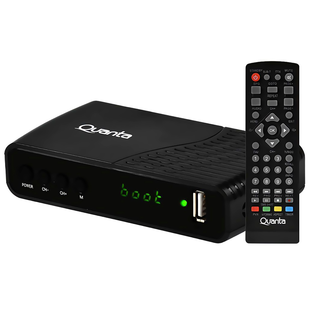 Conversor Digital Quanta QTCTV1130 / FHD - Preto
