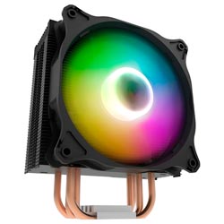 Cooler para Processador darkFlash Darkair Rain Rainbow LED TOWER 120MM - Preto