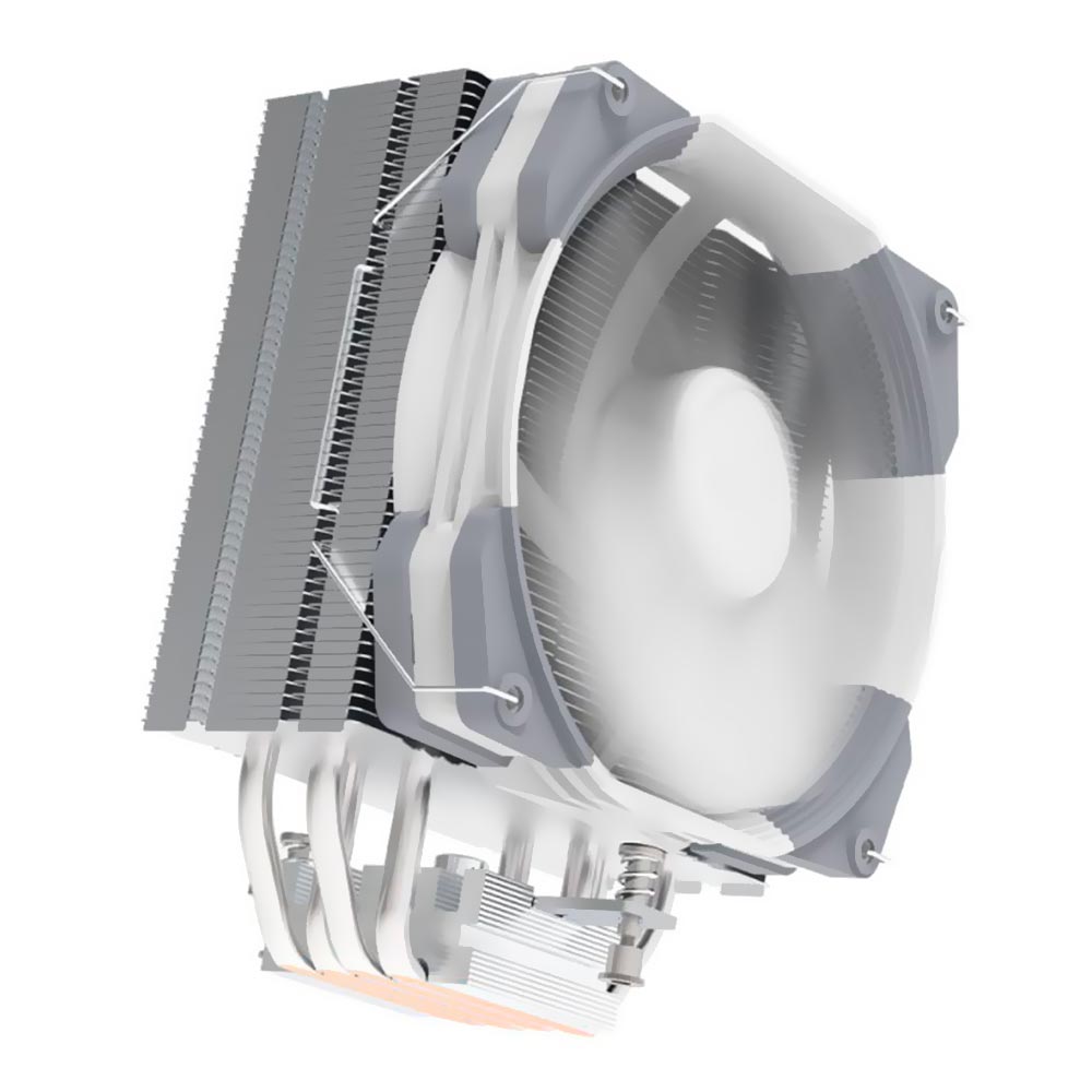 Cooler para Processador darkFlash Ellsworth S21 Tower ARGB - Branco