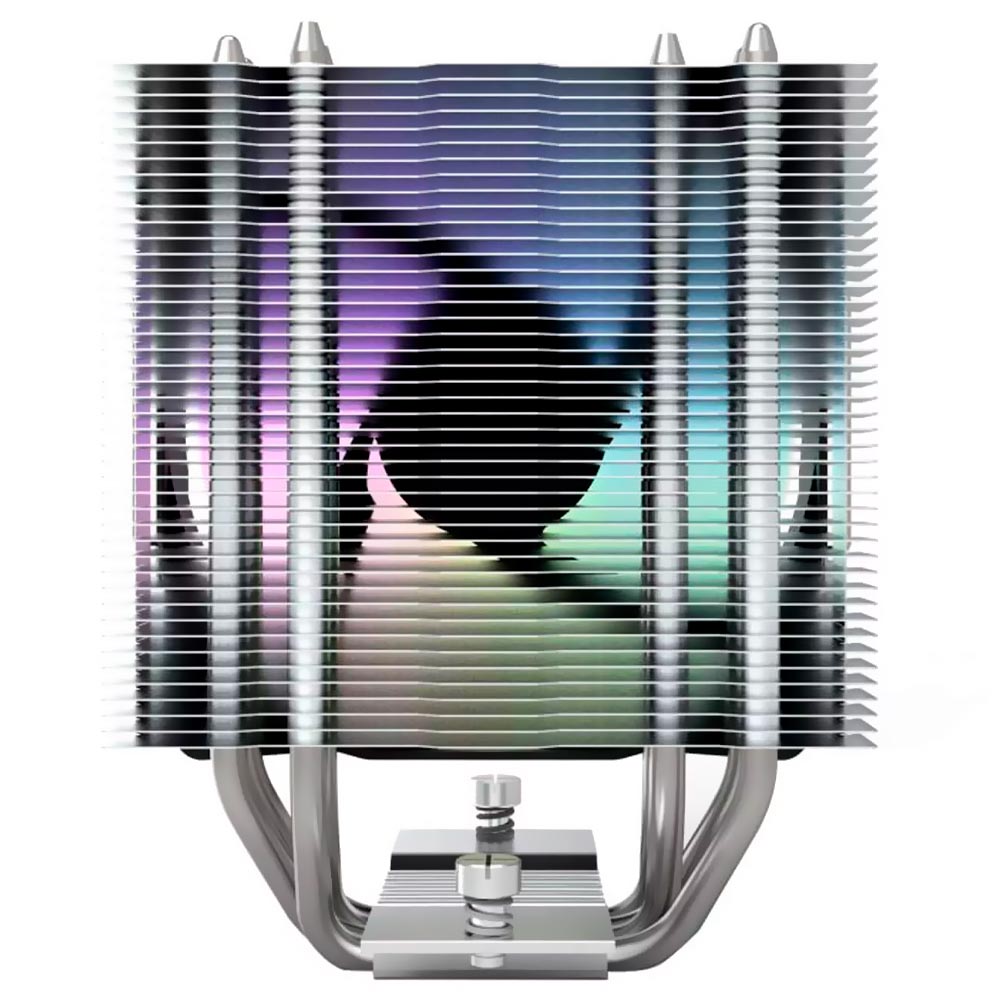Cooler para Processador darkFlash Storm Z4 Rainbow 120MM RGB - Preto