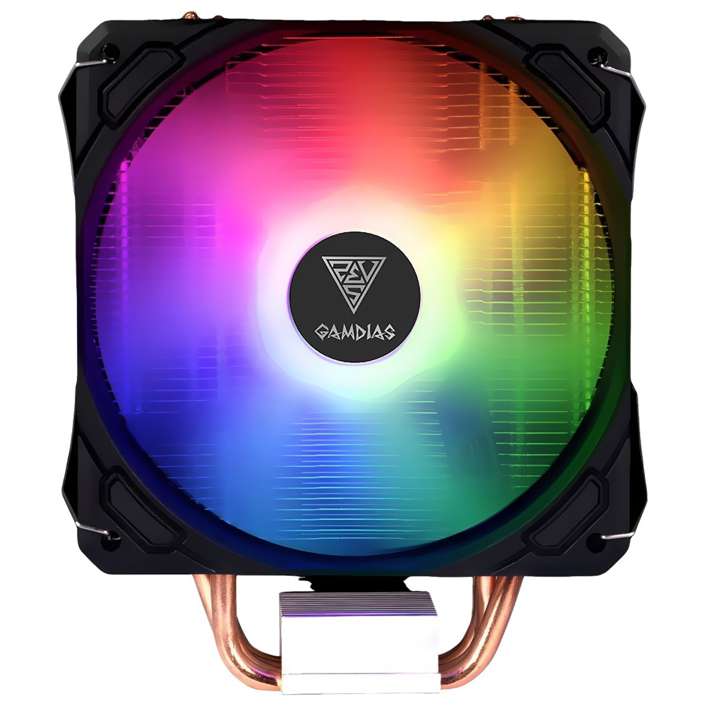 Cooler para Processador Gamdias Air Boreas E1-410 ARGB 120MM - Preto