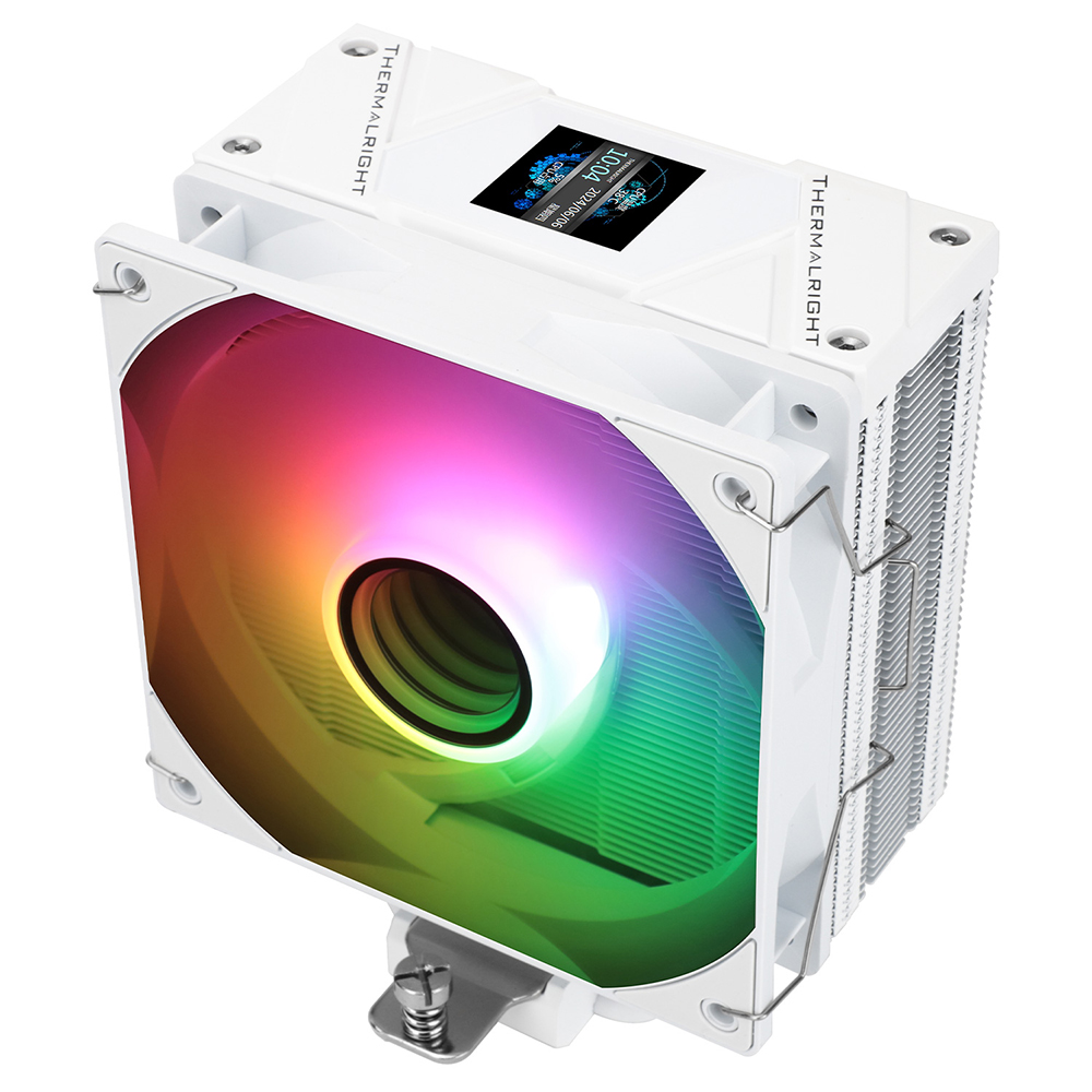 Cooler para Processador Thermalright Assassin Spirit 120 Vision ARGB 120MM - Branco