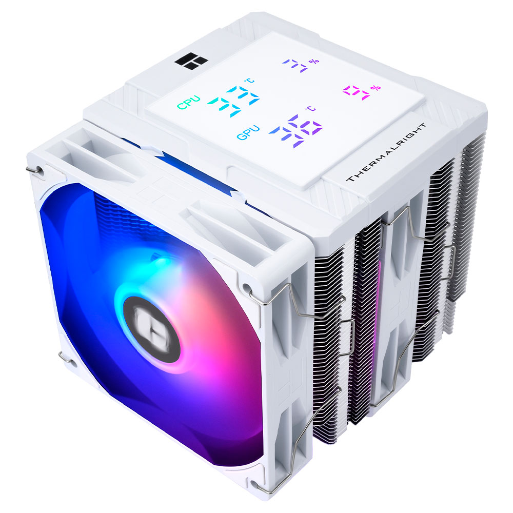 Cooler para Processador Thermalright Peerless Assassin 120 Digital ARGB 120MM - Branco