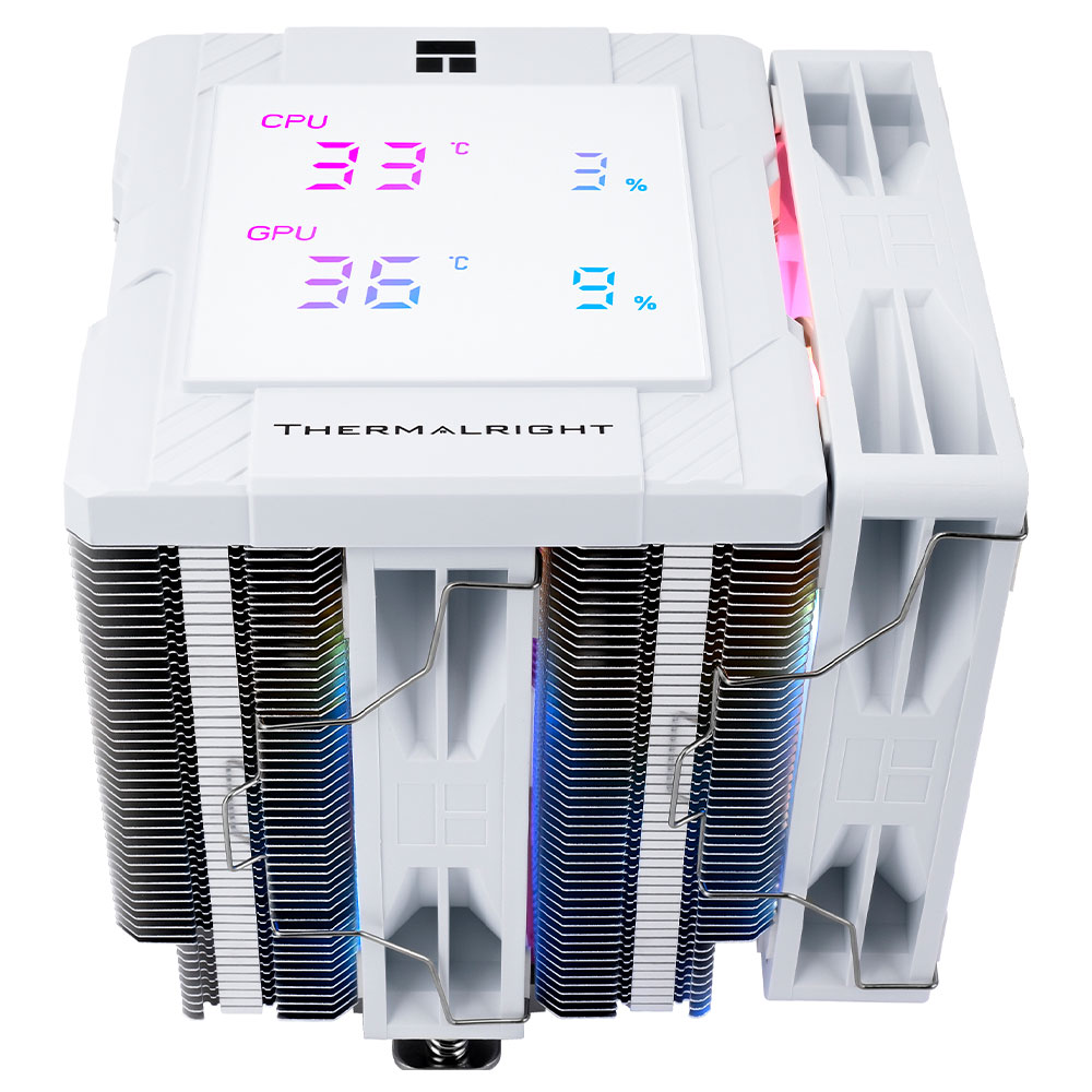 Cooler para Processador Thermalright Peerless Assassin 120 Digital ARGB 120MM - Branco