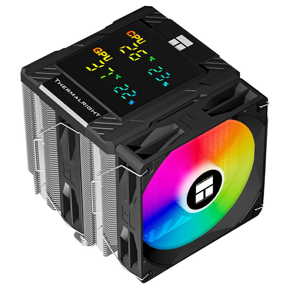 Cooler para Processador Thermalright Peerless Assassin 120 Digital ARGB 120MM - Preto