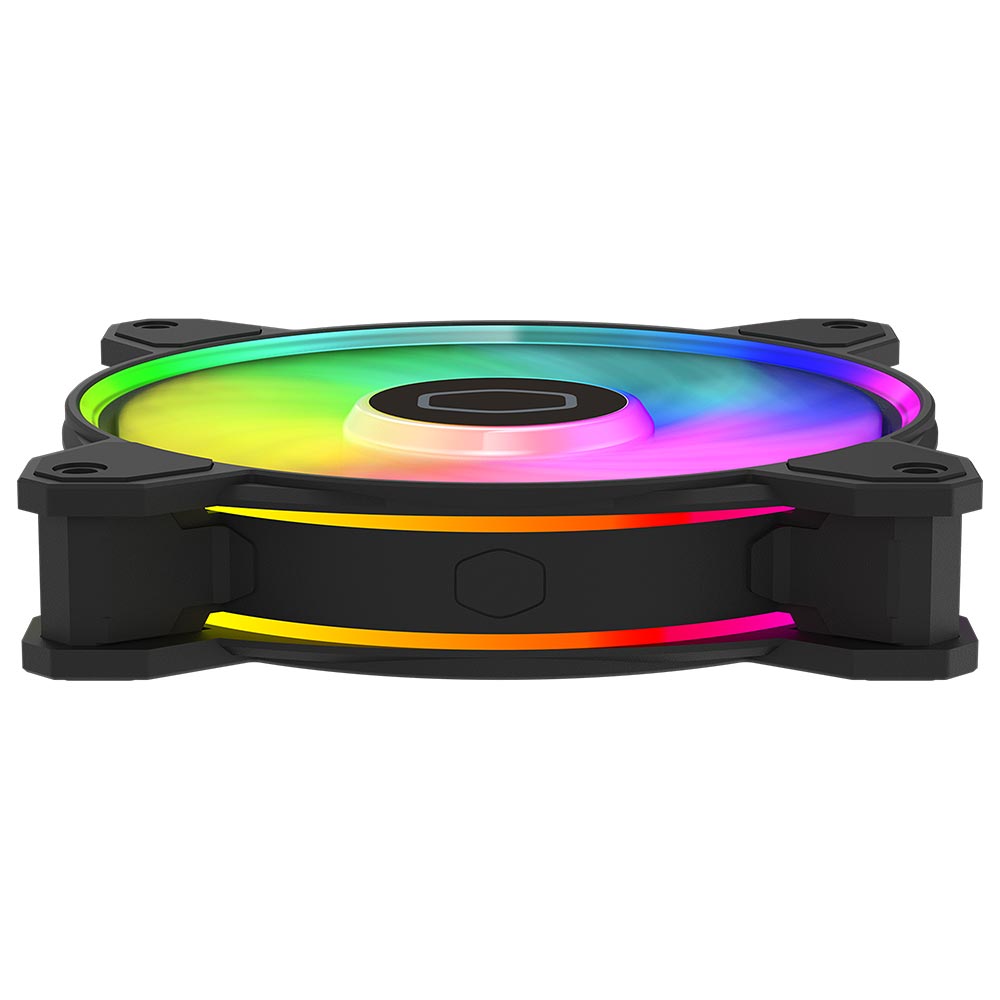 Cooler para Gabinete Cooler Master MasterFan MF120 Halo2 RGB - MFL-B2DN-21NP2-R2