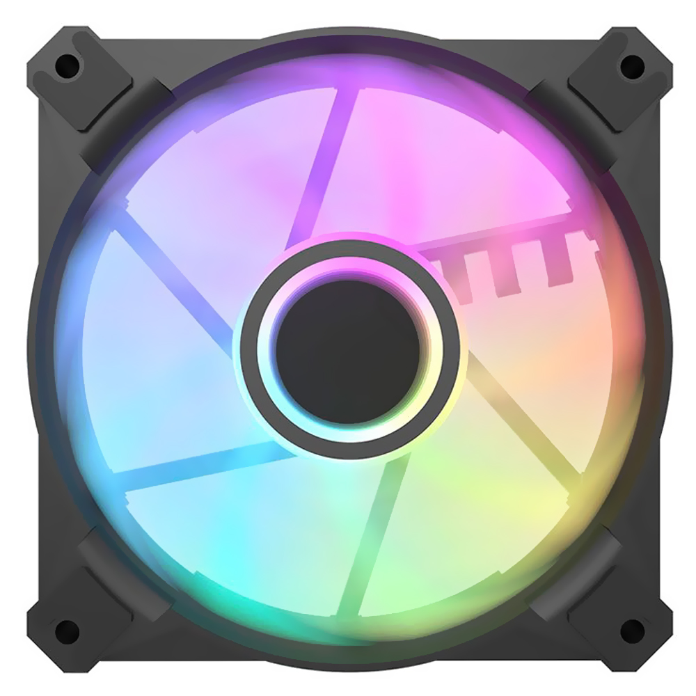 Cooler para Gabinete DarkFlash INF8 12X12 ARGB - Preto