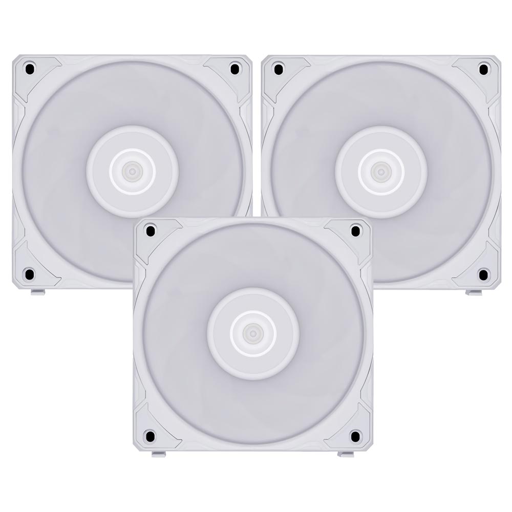 Cooler para Gabinete Lian Li Uni Fan P28 12X12 Branco - Kit com 3 (UF-P28120-3W)