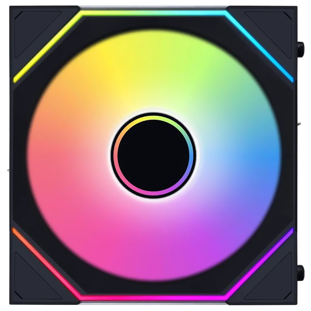 Cooler para Gabinete Lian Li Uni Fan SL-INF Wireless 120 Reverse Blade 12X12 ARGB - Preto (12RSLIN1W1B)