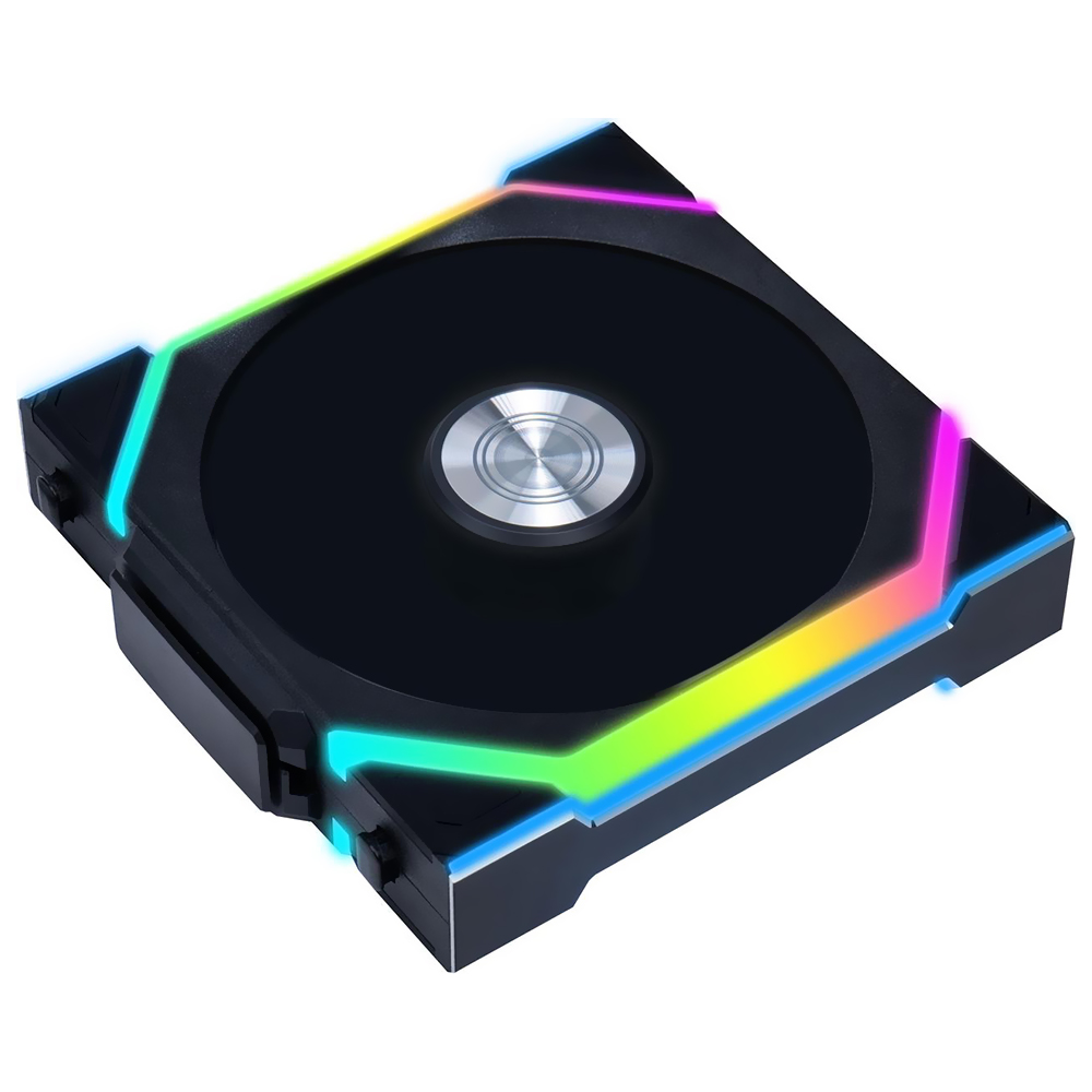 Cooler para Gabinete Lian Li Uni Fan SL Wireless 120 12X12 LED RGB - Preto (12SL1W1B)