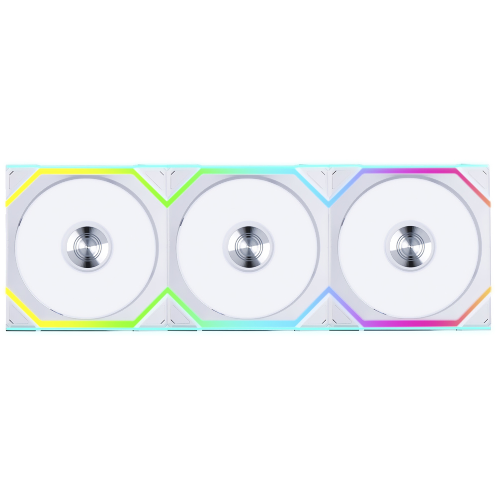 Cooler para Gabinete Lian Li Uni Fan SL Wireless 120 Reverse Blade 12X12 ARGB Branco - Kit com 3 (12RSL1W3W)