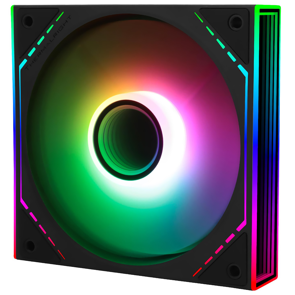 Cooler para Gabinete Thermalright TL-M12R-S Reverse Infinity Mirror ARGB 120MM - Preto