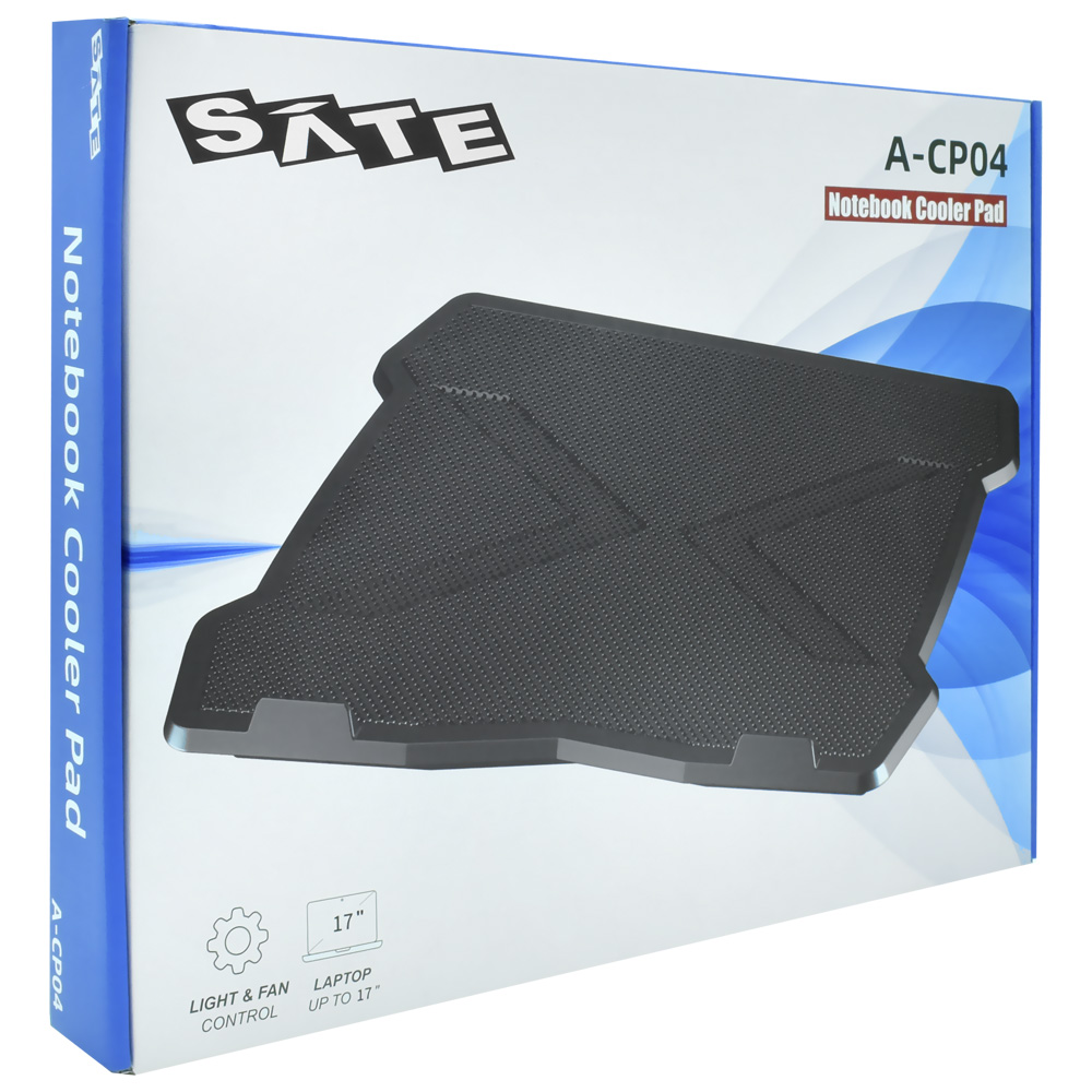 Cooler para Notebook Satellite A-CP04 USB / 10" até 17 - Preto