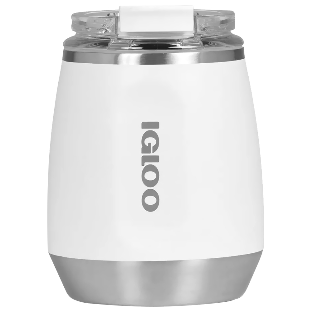 Copo Térmico Igloo SSTL Wine Tumbler 296ML - Branco