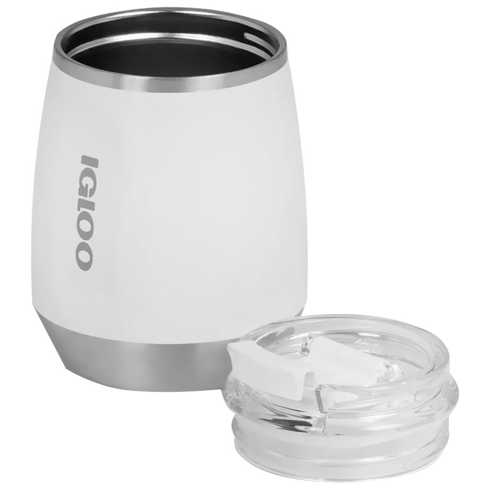 Copo Térmico Igloo SSTL Wine Tumbler 296ML - Branco