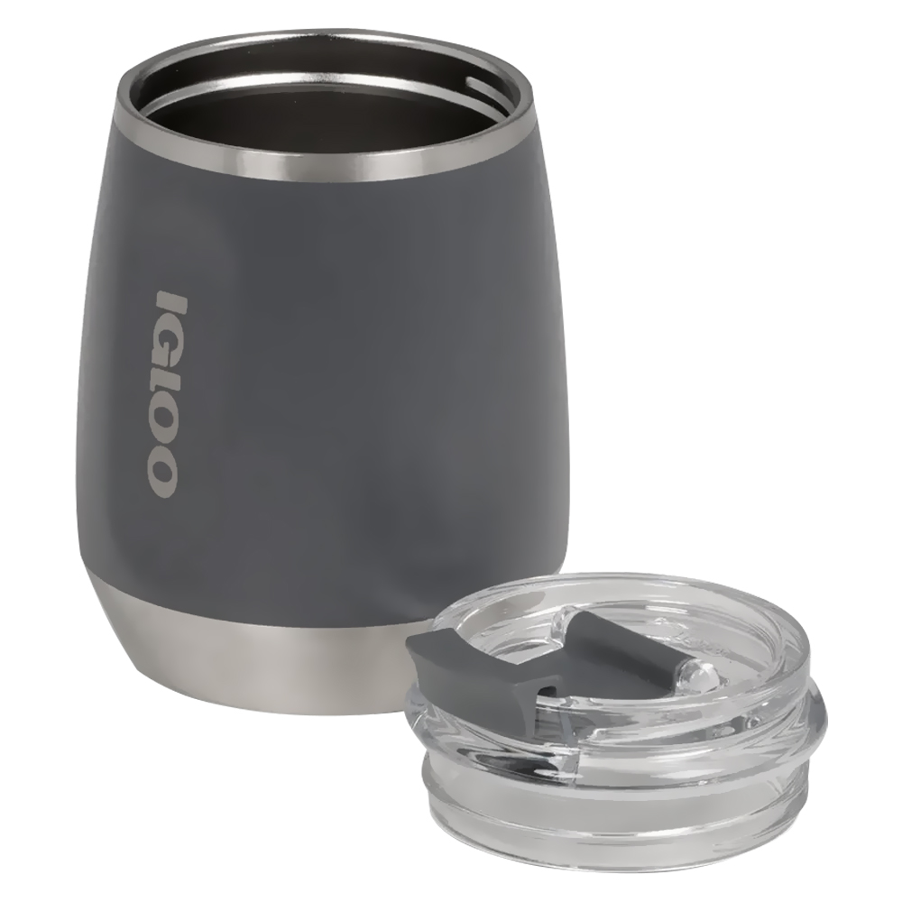Copo Térmico Igloo SSTL Wine Tumbler 296ML - Carbonite
