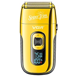 Barbeador Profesional VGR V-332 Recarregavel - Amarelo