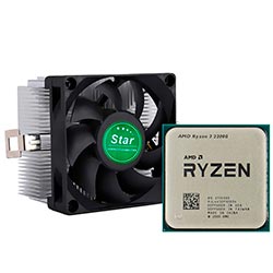 Processador AMD Ryzen 3 2200G Socket AM4 / 3.7GHz / 6MB - OEM