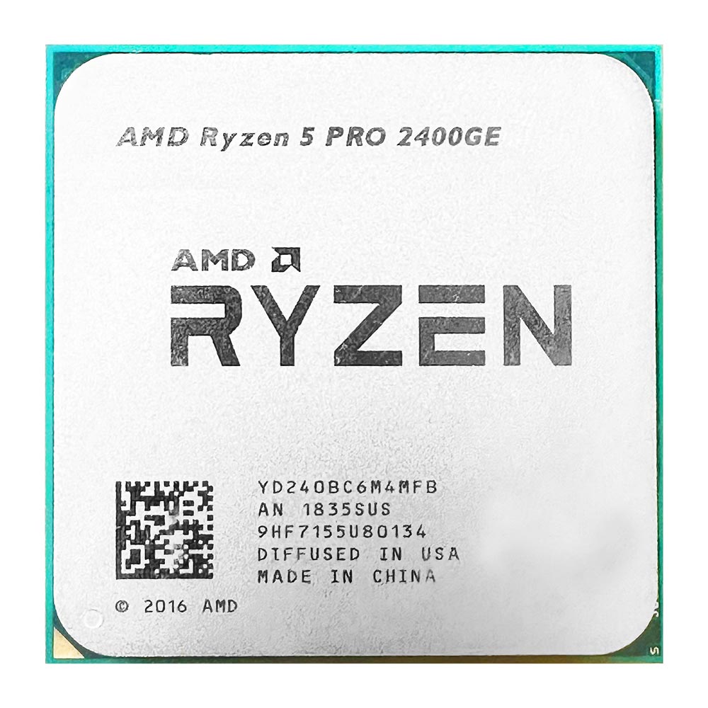 Processador AMD Ryzen 5 2400GE Pro Socket AM4 / 3.8GHz / 6MB - OEM