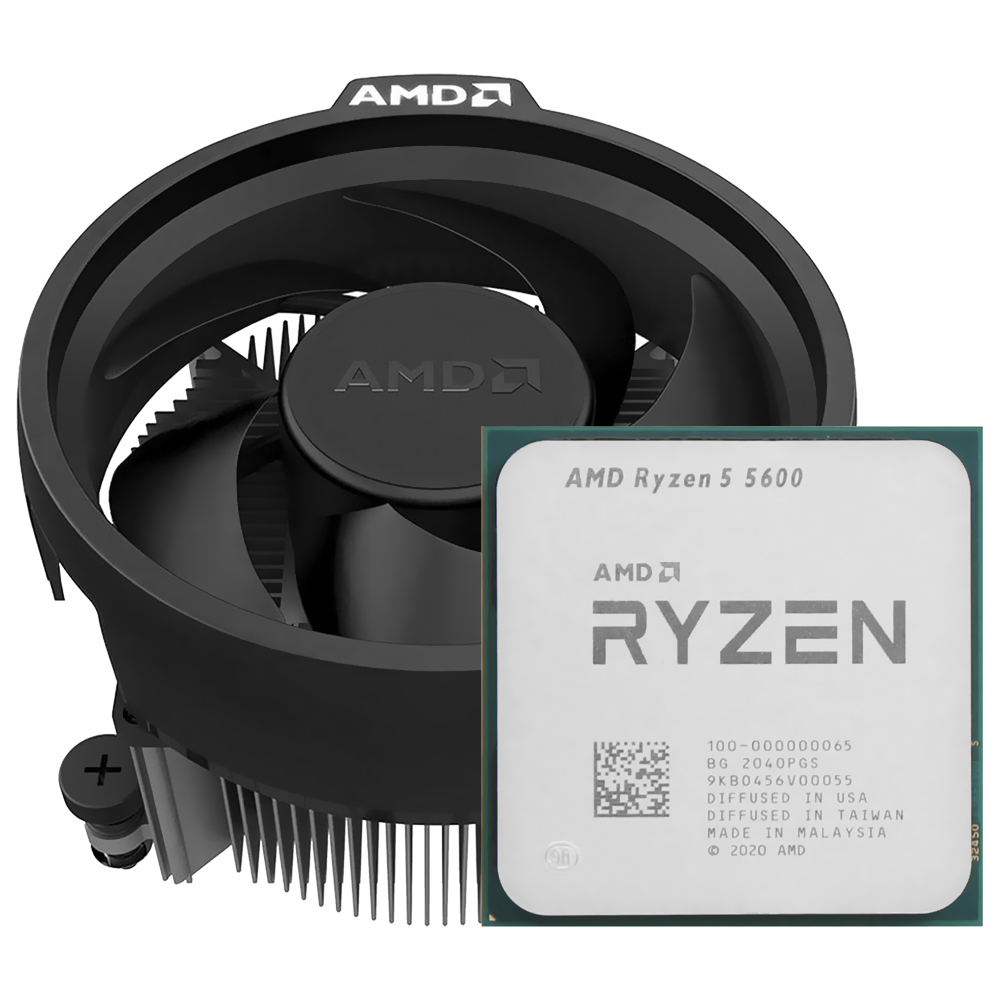 Processador AMD Ryzen 5 5600 Socket AM4 / 3.5GHz / 35MB 