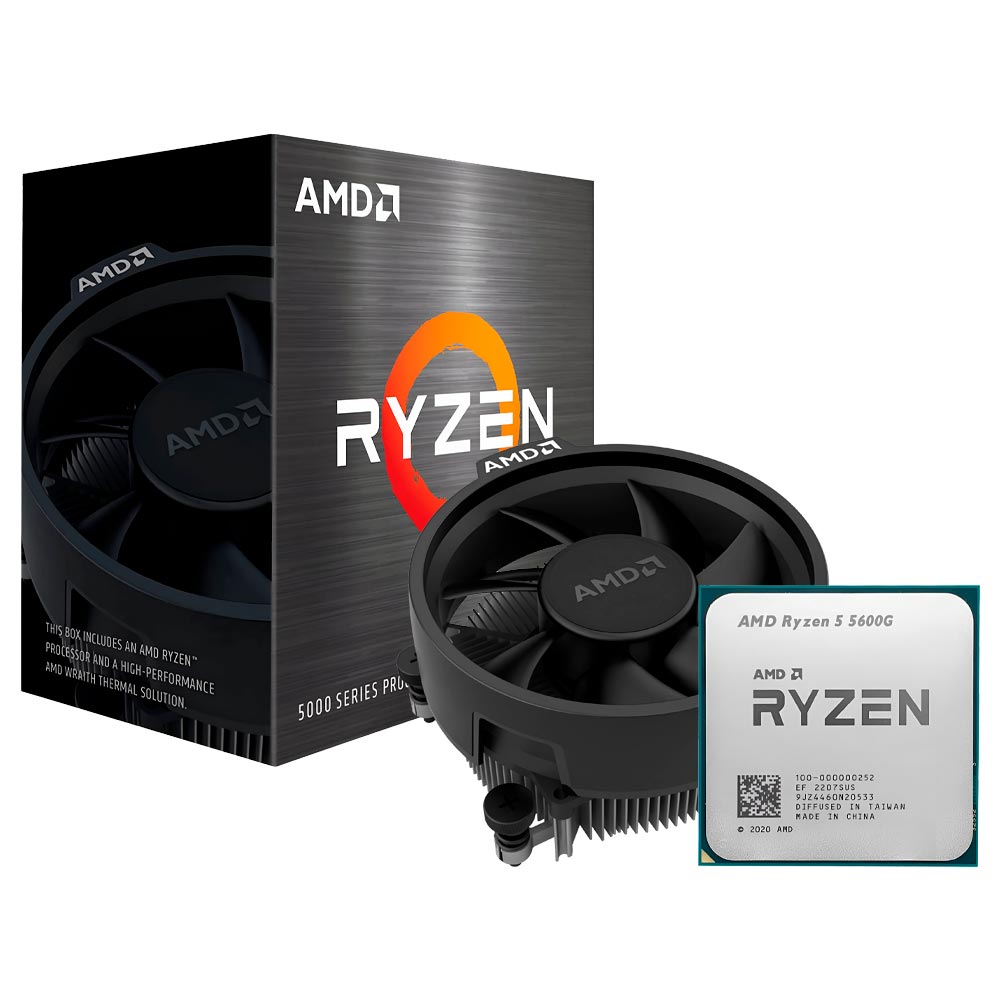 Processador AMD Ryzen 5 5600G Socket AM4 / 3.9GHz / 19MB