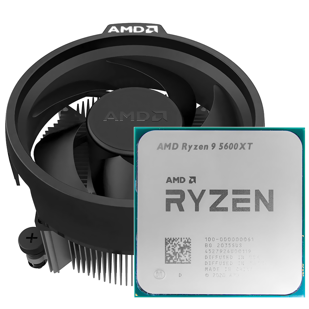 Processador AMD Ryzen 5 5600XT Socket AM4 / 4.7GHz / 35MB