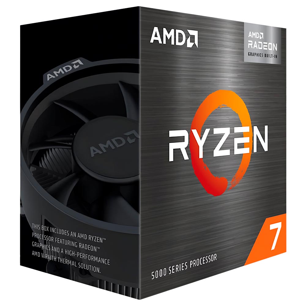 Processador AMD Ryzen 7 5700G Socket AM4 / 3.8GHz / 20MB 