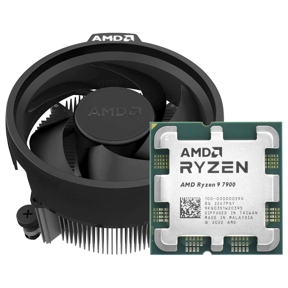 Processador AMD Ryzen 9 7900 Socket AM5 / 3.7GHz / 76MB