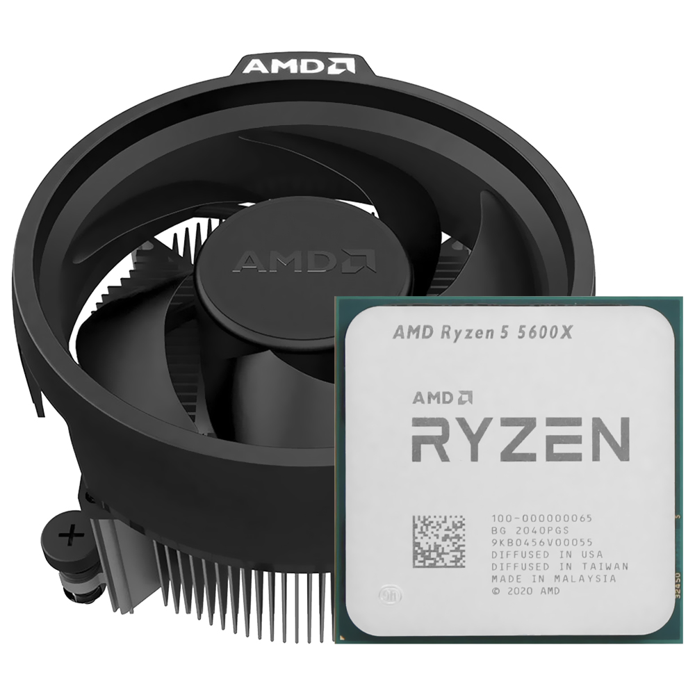 Processador AMD Ryzen R5 5600X Socket AM4 / 4.6GHz / 35MB no Paraguai -  Visão Vip Informática - Compras no Paraguai - Loja de Informática