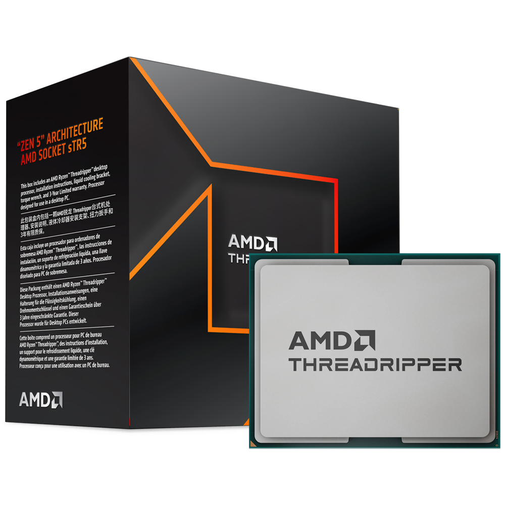 Processador AMD Ryzen Threadripper 9960X Socket STR5 / 5.4GHz / 152MB