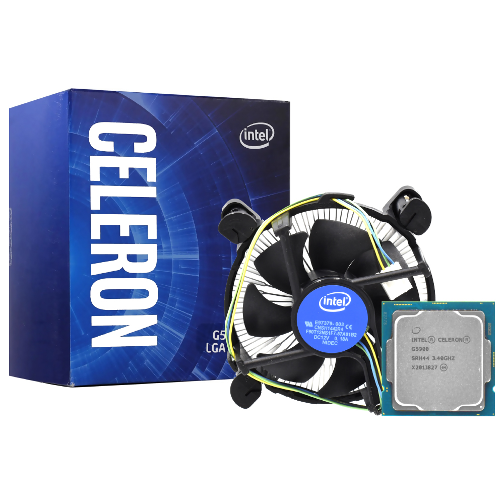 Processador Intel Celeron G5900 Socket LGA 1200 / 3.40GHz / 2MB