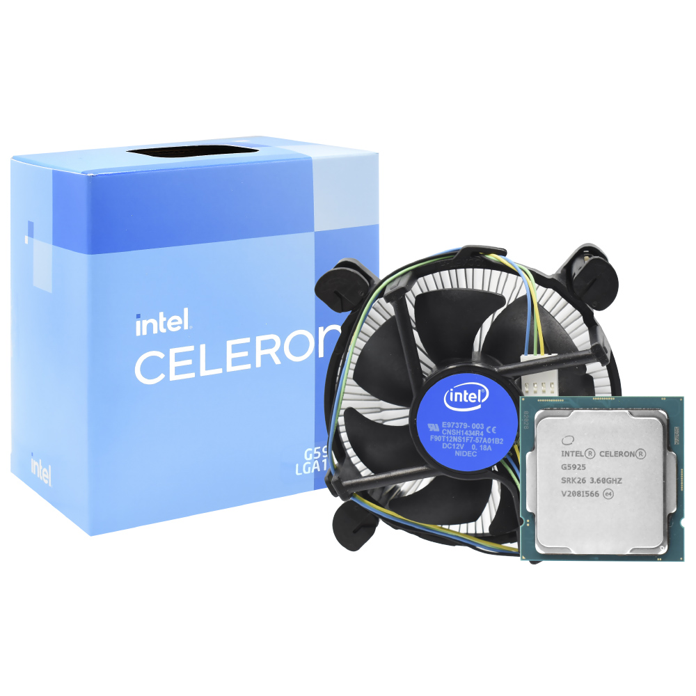 Processador Intel Celeron G5925 Socket LGA 1200 / 3.6GHz / 4MB no Paraguai  - Visão Vip Informática - Compras no Paraguai - Loja de Informática