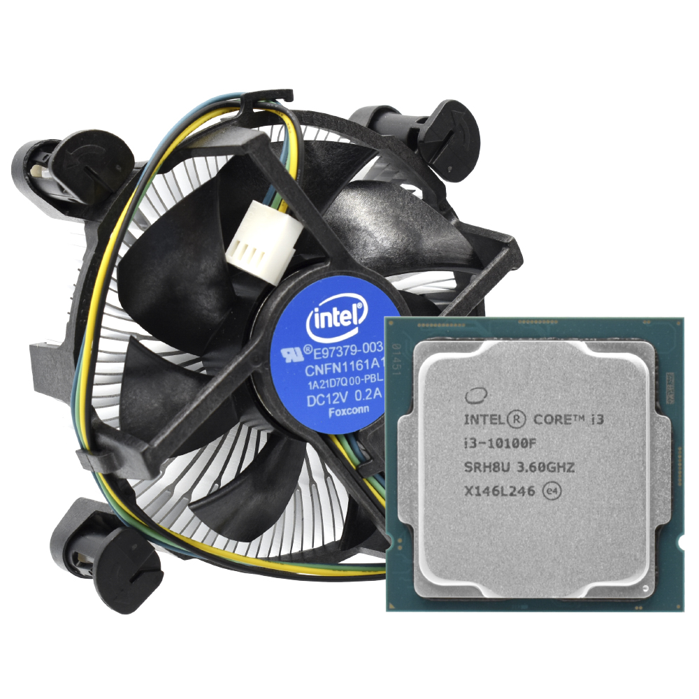 Processador Intel Core i3 10100F Socket LGA 1200 / 3.6GHz / 6MB no ...