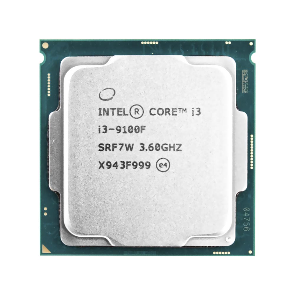 Processador Intel Core i3 9100F Socket LGA 1151 / 3.6GHz / 6MB - OEM