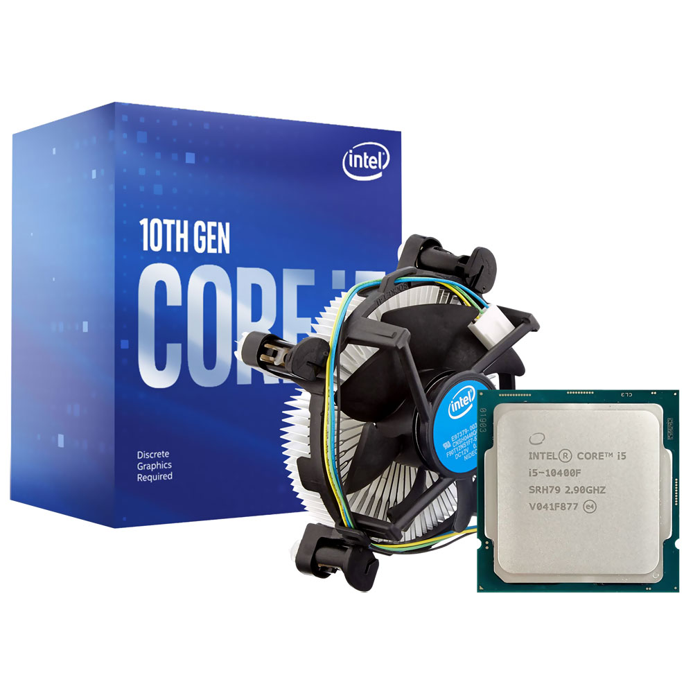 Intel Core i5 10400F Hexa Core LGA 1200 2.90GHz CPU Processor -  BX8070110400F