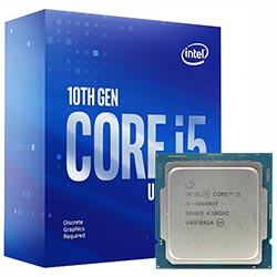 Processador Intel Core i5 10600KF Socket LGA 1200 / 4.1GHz / 12MB