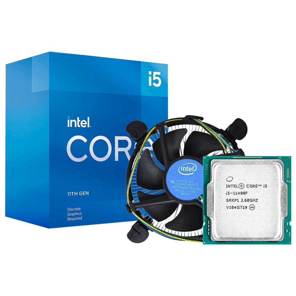 Processador Intel Core i5 11400F Socket LGA 1200 / 2.6GHz / 12MB no  Paraguai - Visão Vip Informática - Compras no Paraguai - Loja de Informática