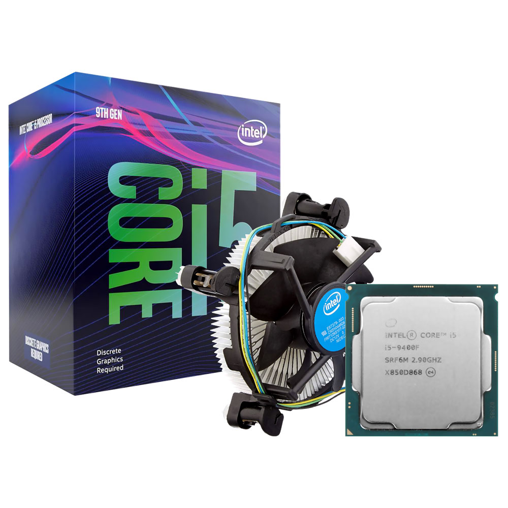 Processador Intel Core i5 9400F Socket LGA 1151 / 2.9GHz / 9MB