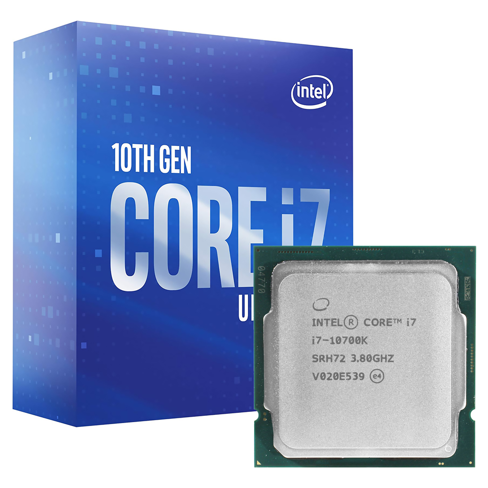 Processador Intel Core i7 10700K Socket LGA 1200 / 3.8GHz / 16MB 