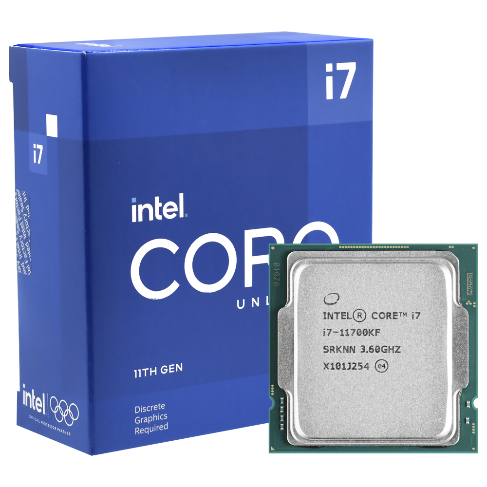Processador Intel Core i7 11700KF Socket LGA 1200 / 3.6GHz / 16MB