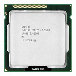 Processador Intel Core i7 2600 Socket LGA 1155 / 3.4GHz / 8MB - OEM  