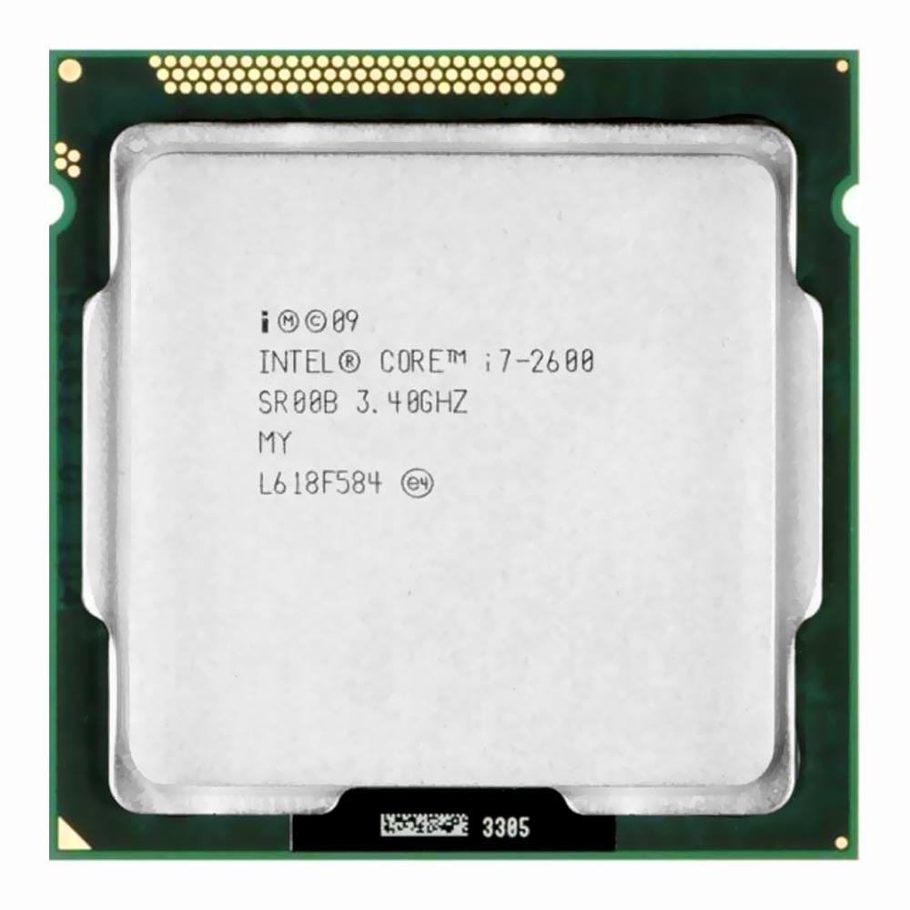 Processador Intel Core i7 2600 Socket LGA 1155 / 3.4GHz / 8MB - OEM  