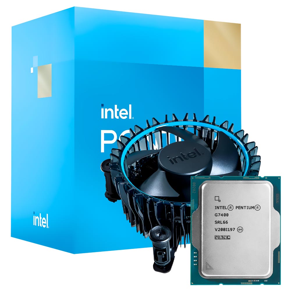 Processador Intel Pentium Gold G7400 Socket LGA 1700 / 3.70GHz 